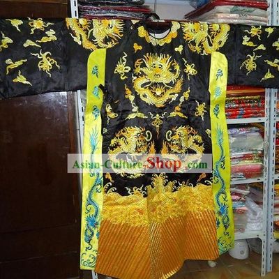 Chinese Opera Tuan Long Mang Embroidered Dragon Costumes