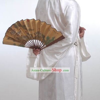 Ancient Chinese Thriving Tang Dynasty Men Poet Clothing and Hat