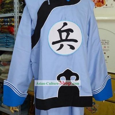 Qing Dynasty Palace Solider Costumes and Hat