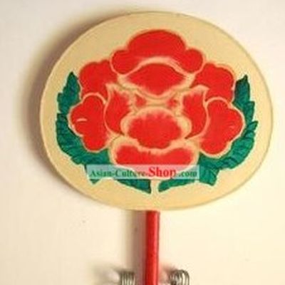 Hand Held Flower Drum and Drumsticks Set