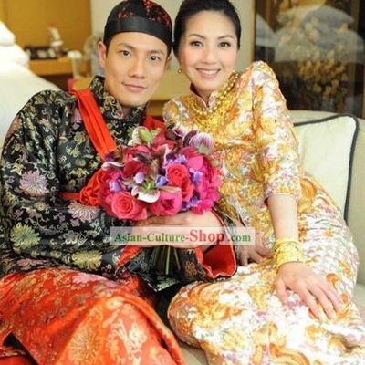 Traditional Chinese Wedding Dress for Bride