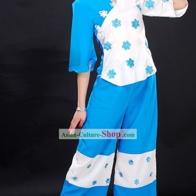 Chinese Fan Dance Costumes