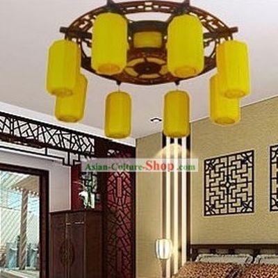 Chinese Style Ceiling Lanterns Set