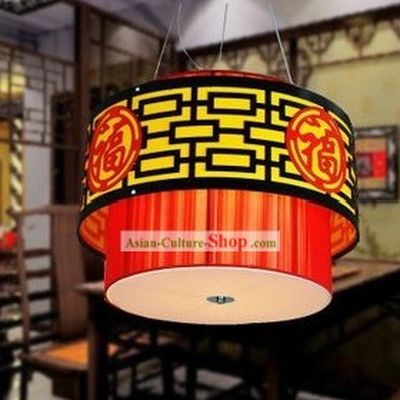 Traditional Chinese Parchment Hanging Lantern