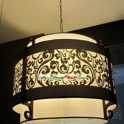 Chinese Style Decoration Wooden Hanging Lantern