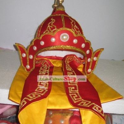 Chinese Ancient General Helmet Hat