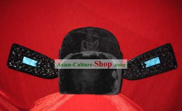 Chinese Opera Stage Performance Official Hat for Men