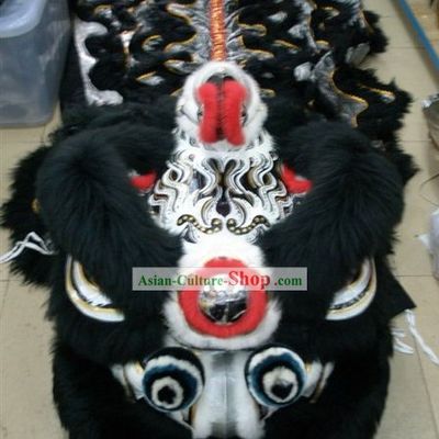 Top Competition and Parade Lion Dancing Head and Costume Complete Set
