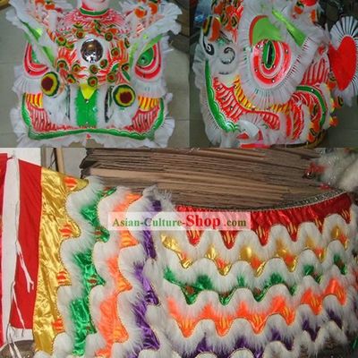 Ancient Chinese Style Lion Dancing Costume Complete Set