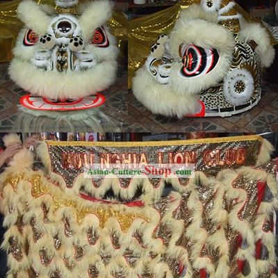 Classical Leopard Lion Dance Costume Complete Set