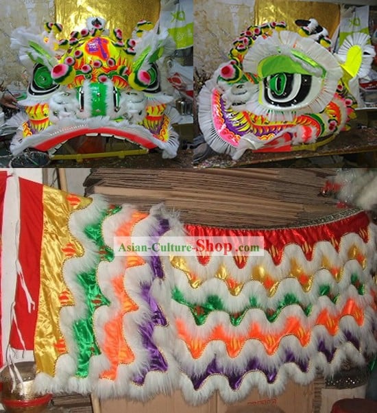 Supreme FUT SAN Classical Liu Bei Lion Dance Equipment Complete Set
