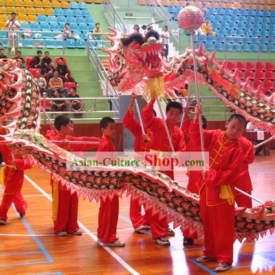 Luminous Competition and Parade Dragon Dance Costume Complete Set for Kids