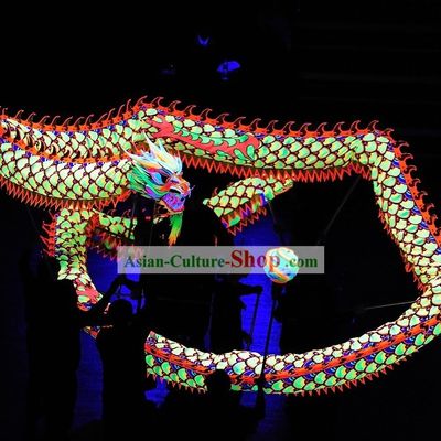 Supreme Luminous Fish Pattern Dragon Dance Equipment Complete Set