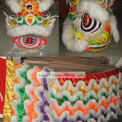 Classical Dragon Phoenix Lion Dance Costume Complete Set