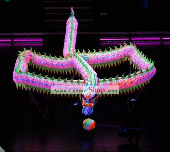 Top Competition and Parade Luminous Dragon Dancing Costume Complete Set
