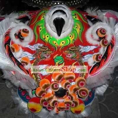 Original Dragon Painting Lion Dance Costume Complete Set