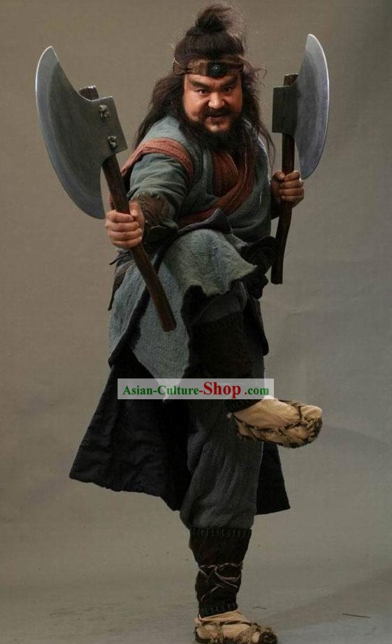 Water Margin Opera Li Kui Fictional Character Costumes