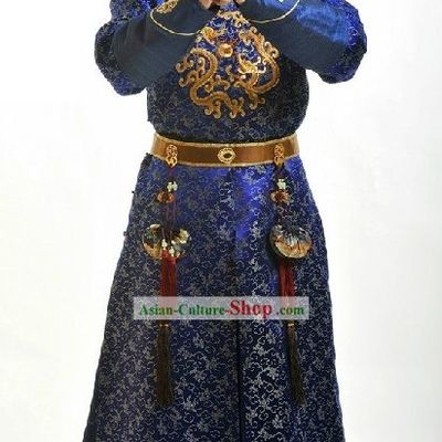 Qing Dynasty Imperial Prince Clothing Complete Set