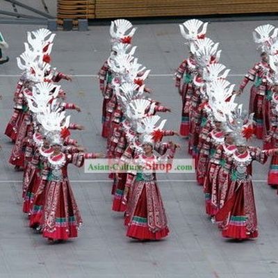 Beijing Olympic Games Opening Ceremony Miao Dance Costumes Complete Set