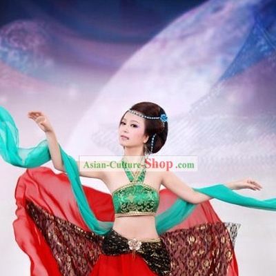 Ancient Chinese Beauty Dance Costumes for Women