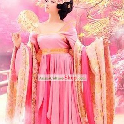 Tang Dynasty Yang Guifei Yuhuan Clothing Complete Set