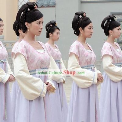 Ancient Chinese Palace Servant Girl Costumes