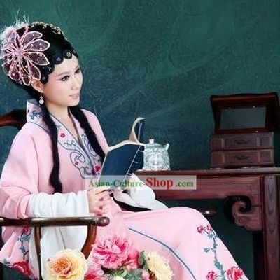 Beijing Opera Huadan Stage Performance Costumes Complete Set