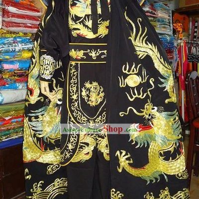 Bian Lian Stage Performance Costume Complete Set with Dragon Cape