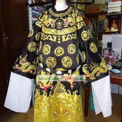 Chinese Opera Bao Gong Costumes and Hat