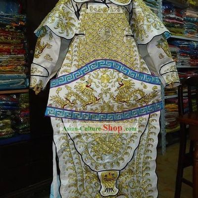 Embroidered Dragon Armor Costume Complete Set