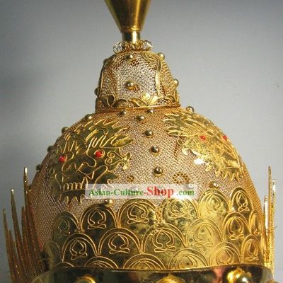 Ancient Chinese General Fighting Helmet