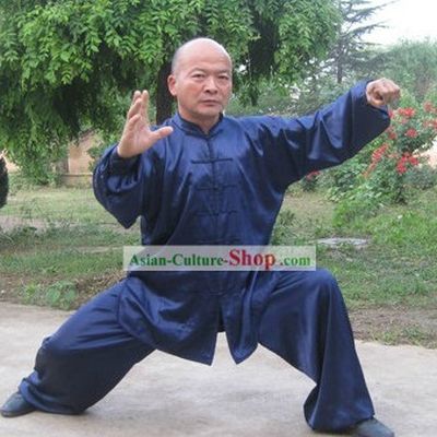 Chinese Classical Silk Tai Ji Costumes