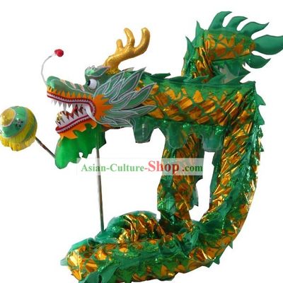 Shinning Green Dragon Dance Costumes Complete Set