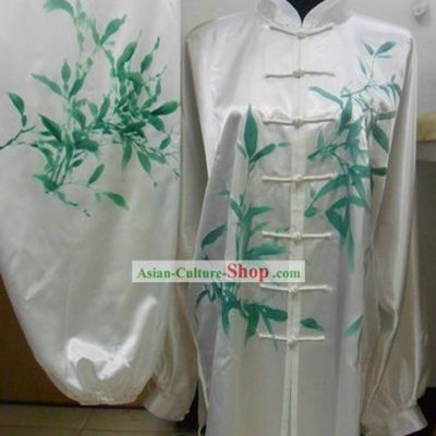 Traditional Chinese Silk Bamboo Kung Fu Clothing
