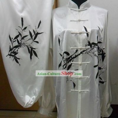 Traditional Chinese Silk Bamboo Kung Fu Clothing