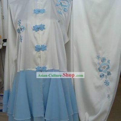 Chinese Silk Kung Fu Skirt Competition Uniform