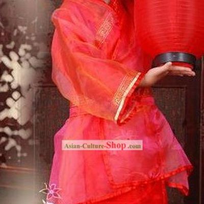 Traditional Chinese New Year Hanfu Clothing for Kids
