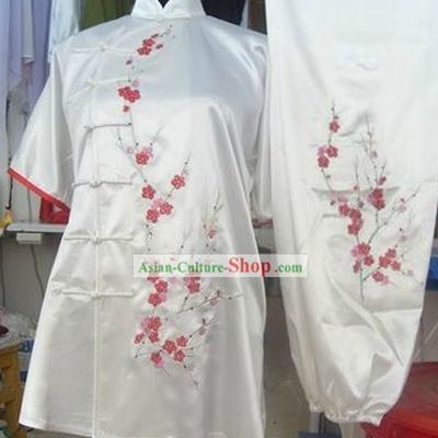 Traditional Chinese Silk Kung Fu Performance Suit