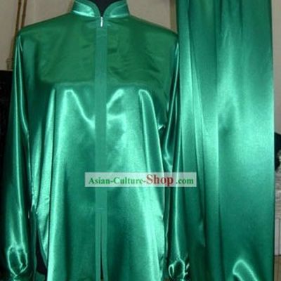 Traditional Chinese Silk Tai Chi Suit for Both Men and Women