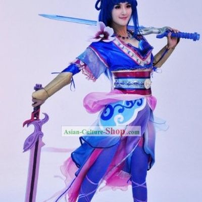 Ancient Chinese Swords Woman Cosplay Costumes
