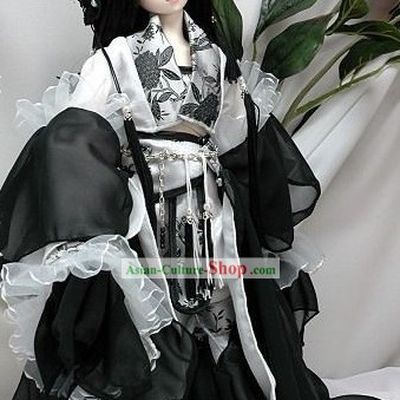 Ancient Chinese Female Swordsmen Costumes Complete Set