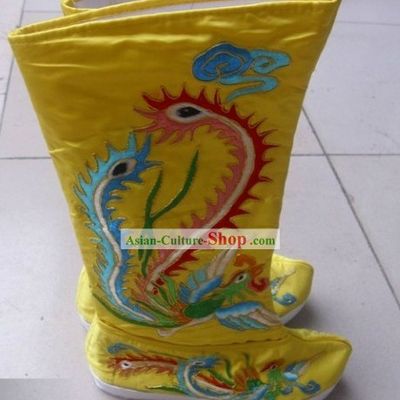Ancient Chinese Phoenix Boots