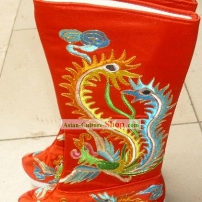 Ancient Chinese Empress Phoenix Boots