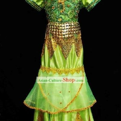 Traditional National Thailand Costume Complete Set