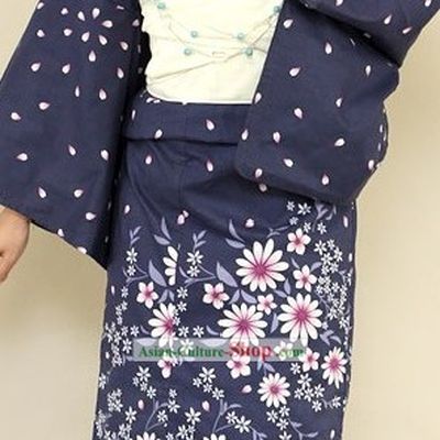 Traditional Japanese Kimono Clothing Complete Set for Women