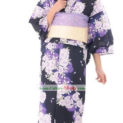 Japanese Kimono Suit Complete Set for Women