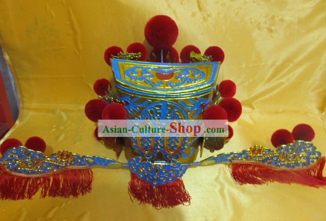Chinese Opera Stage Performance Cai Shen Coronet