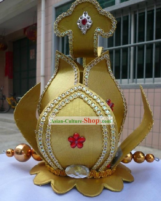 Chinese Opera Stage Performance Lotus Hat