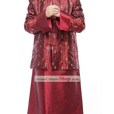 Traditional Chinese Wedding Dress and New Year Dress for Men
