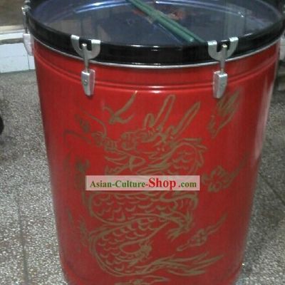 Traditional Chinese Dragon Water Drum